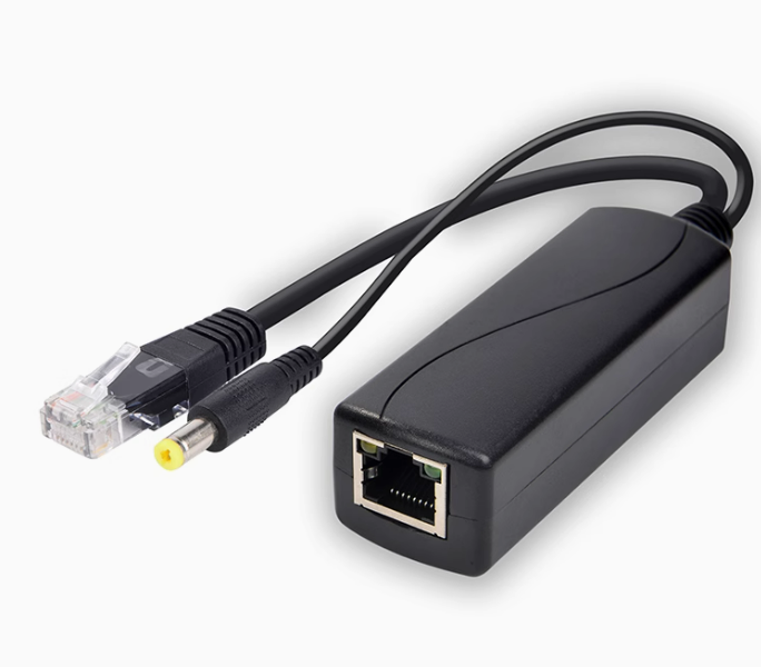 POE Separator module af/at standard 5V-12V monitoring for a variety of interfaces and powers